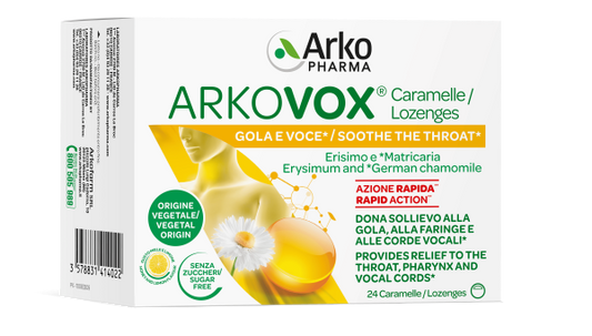 Arkovox Propoli Pastiglie Miele Limone 24 Compresse