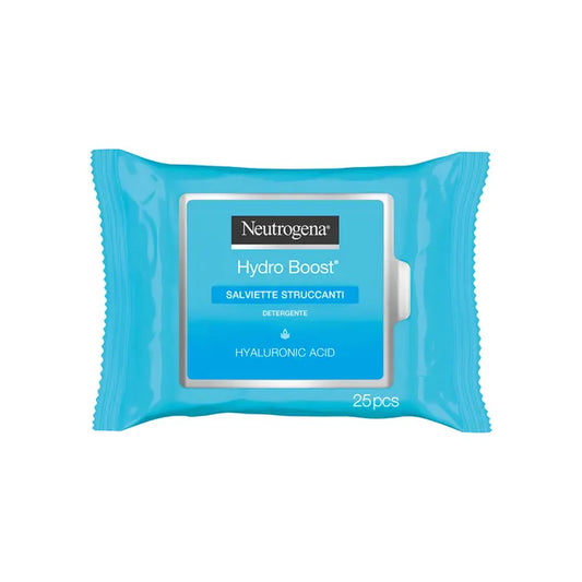 Neutrogena Hydra Boost Salviettine Struccanti 25 Pezzi