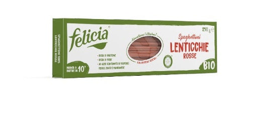 Felicia Spaghettoni Lenticchie Rosse 250 g