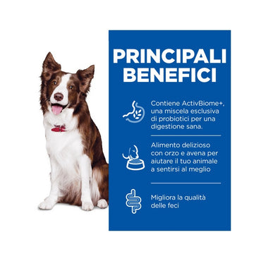 Hill's Science Plan Perfect Digestion Bocconcini Pollo E Verdure Cani Lattina 363g