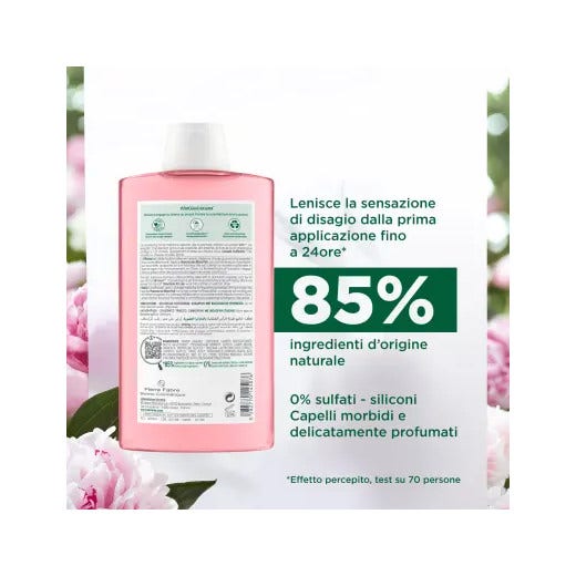 Klorane Shampoo alla Peonia Bio 400ml