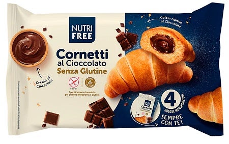 Nutrifree Cornetti Al Cioccolato Senza Glutine 4x60g