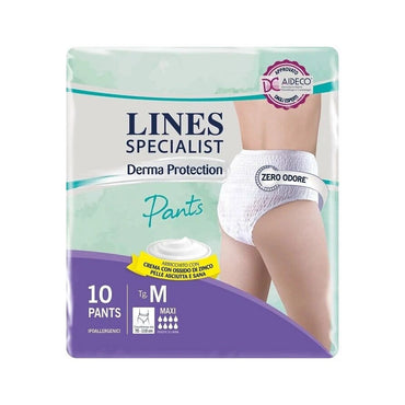 Lines Specialist Derma Protection Mutandine Pants Maxi Taglia M 10 Pezzi