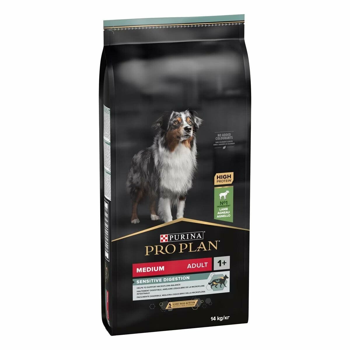 Purina Pro Plan Medium Adult Sensitive Digestion Cibo Secco Con Agnello Cane Adulto Taglia Media Sacco 14 kg