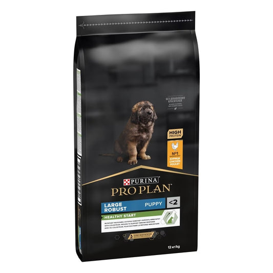 Purina Pro Plan Large Robust Puppy Healthy Start Cibo Secco Con Pollo Cani Adulti 12kg