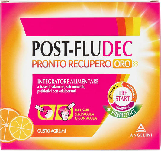 Postfludec Pronto Recupero Oro Gusto Agrumi 12 stick