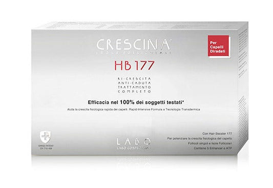 Crescina Transdermic Isole Follicolari HB 177 Anti-Caduta Trattamento Completo 1900 Donna 10+10 Fiale