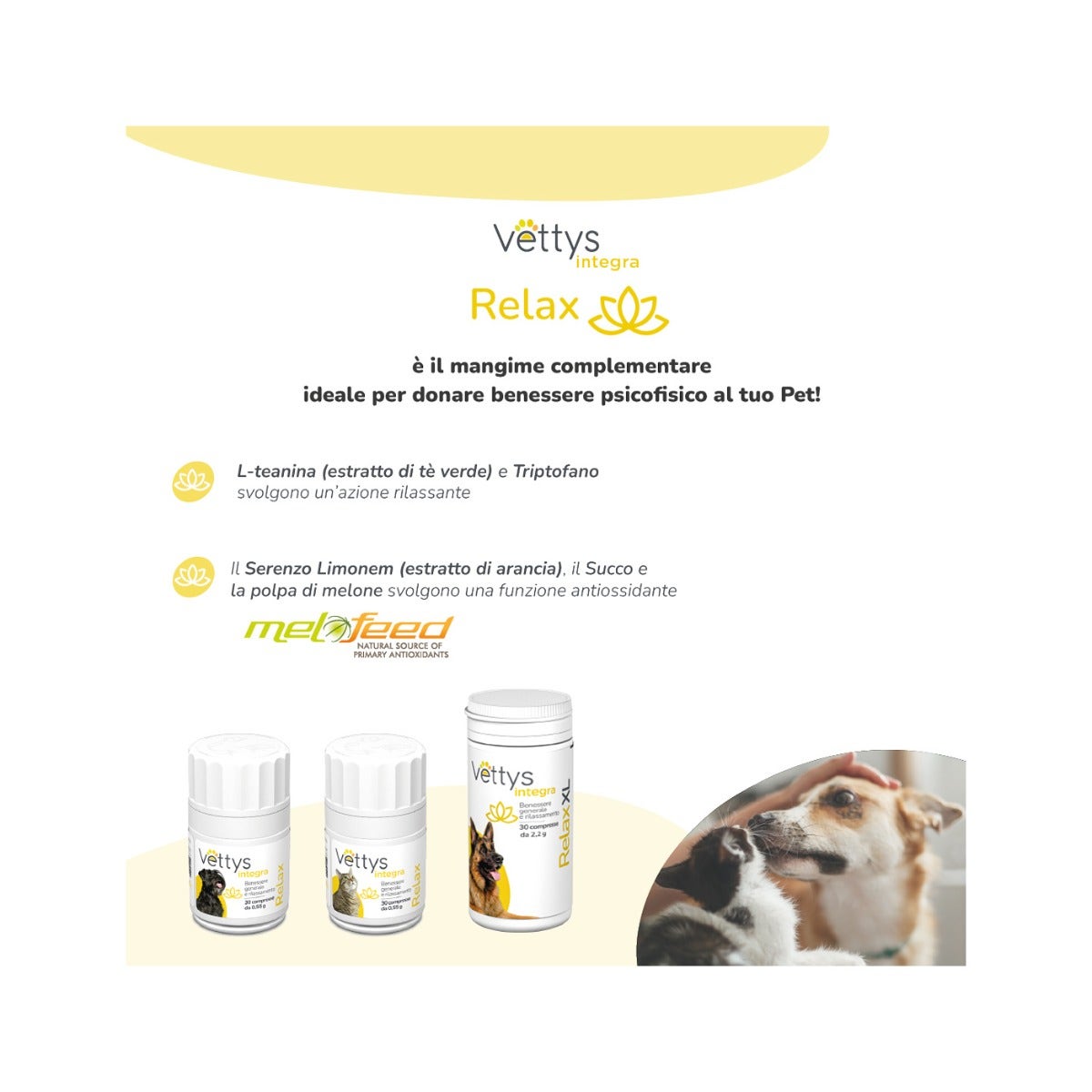Vettys Integra Relax Per Cani 30 Compresse