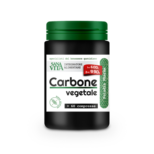 Sanavita Carbone Vegetale 60 Compresse