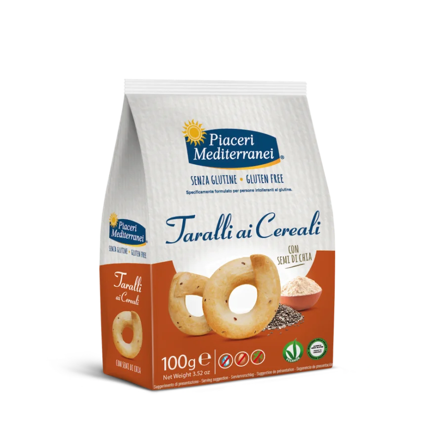 Piaceri Mediterranei Taralli ai Cereali 100 g