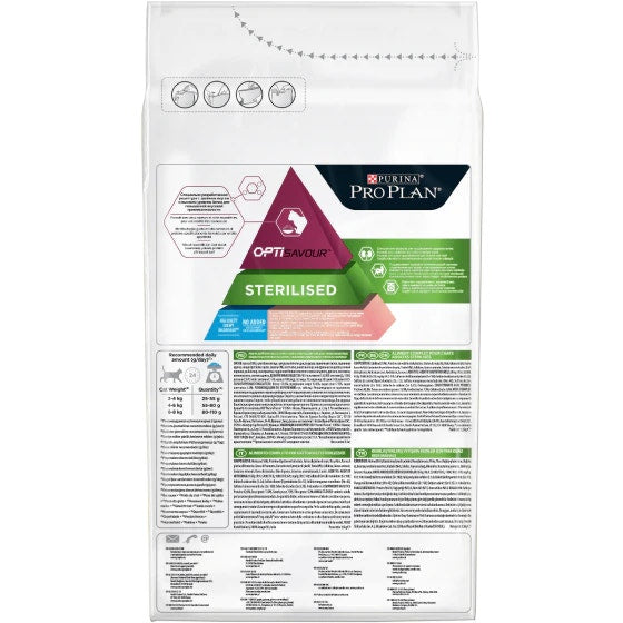 Purina Pro Plan Sterilised Optisavour Adult Gatto Crocchette Merluzzo E Trota Sacco 1,5kg