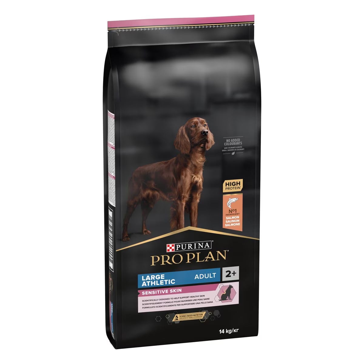 Purina Pro Plan Large Athletic Adult Sensitive Skin Cibo Secco Con Salmone Cani Adulti 14 kg