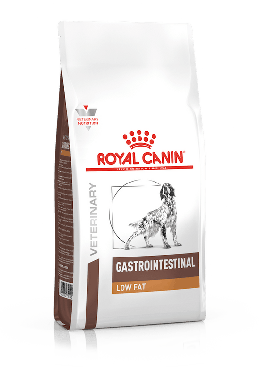Royal Canin Veterinary Gastrointestinal Low Fat Crocchette Per Cani Adulti Sacco 12kg