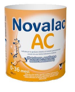 Novalac AC Flatulenza Gonfiore e Dolori Addominali Latte Dalla Nascita 800 g