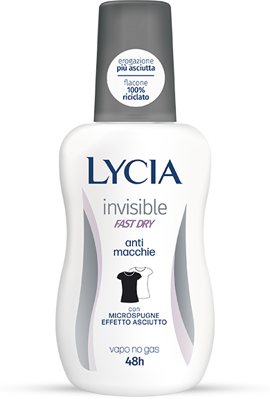Lycia Invisible Fast Dry Deodorante Vapo 75ml