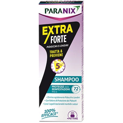 Paranix Shampoo Extra Forte Pidocchi 200ml - MDR Compliant