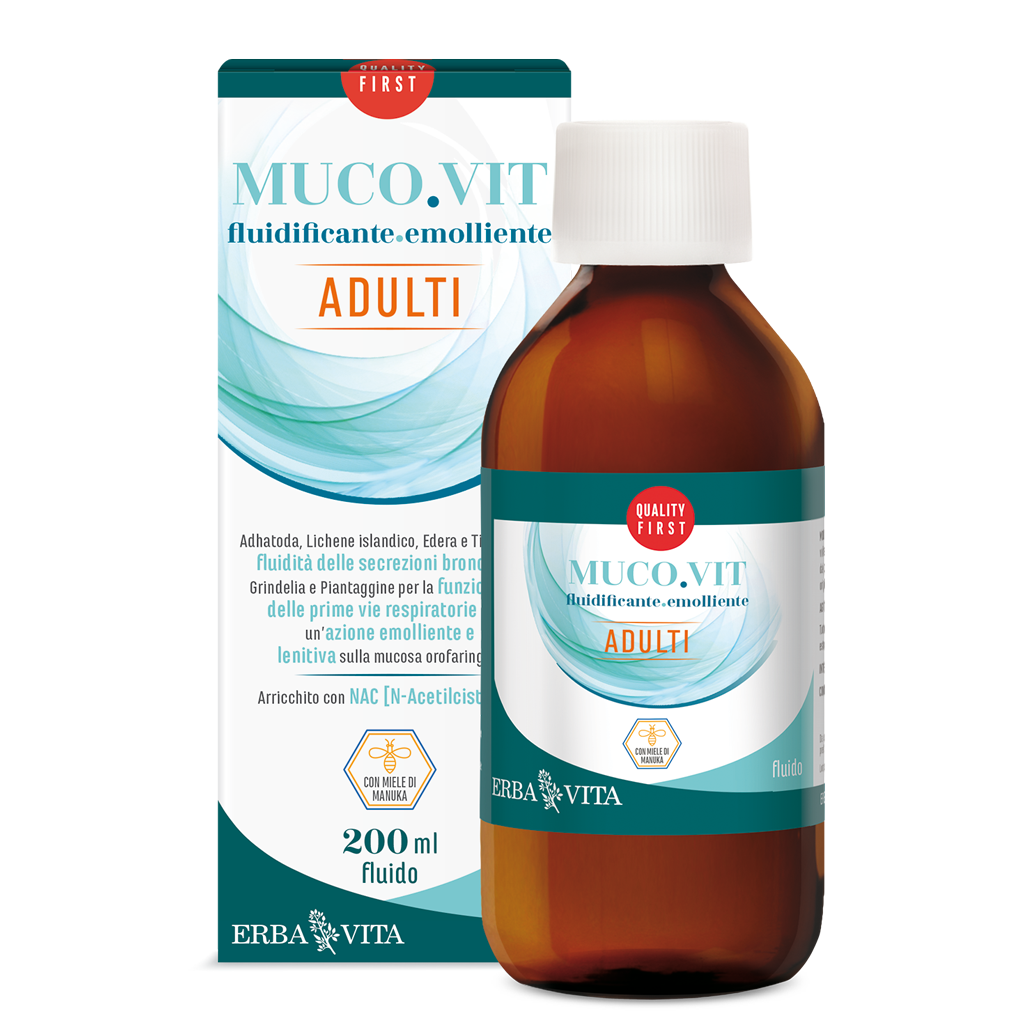 Erba Vita Mucovit Fluido Adulti 200ml