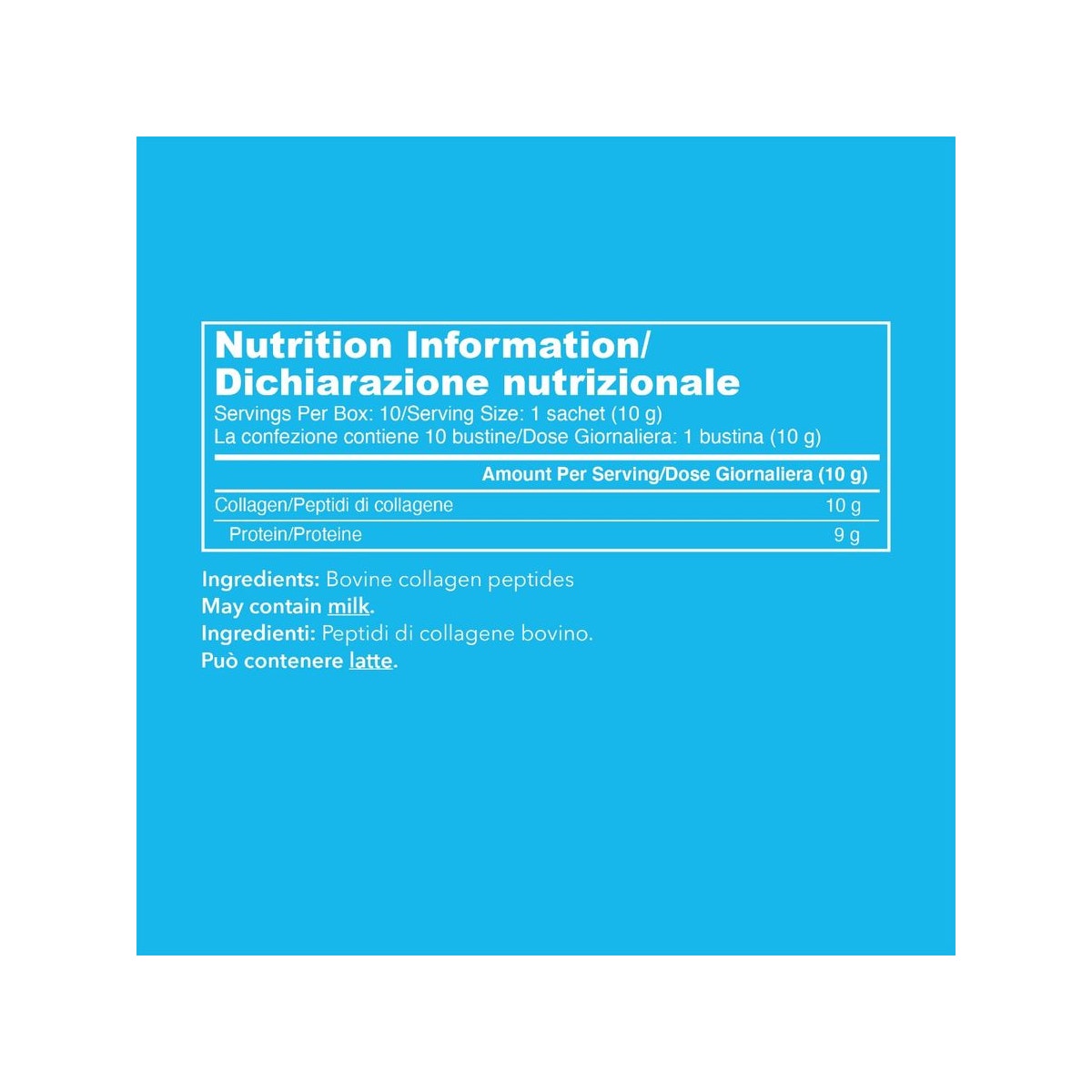 Vital Proteins Collagen Peptides 10 Bustine x 10g