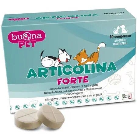 Buona Pet Articolina Forte Mangime Complementare Per Cani E Gatti 60 Compresse