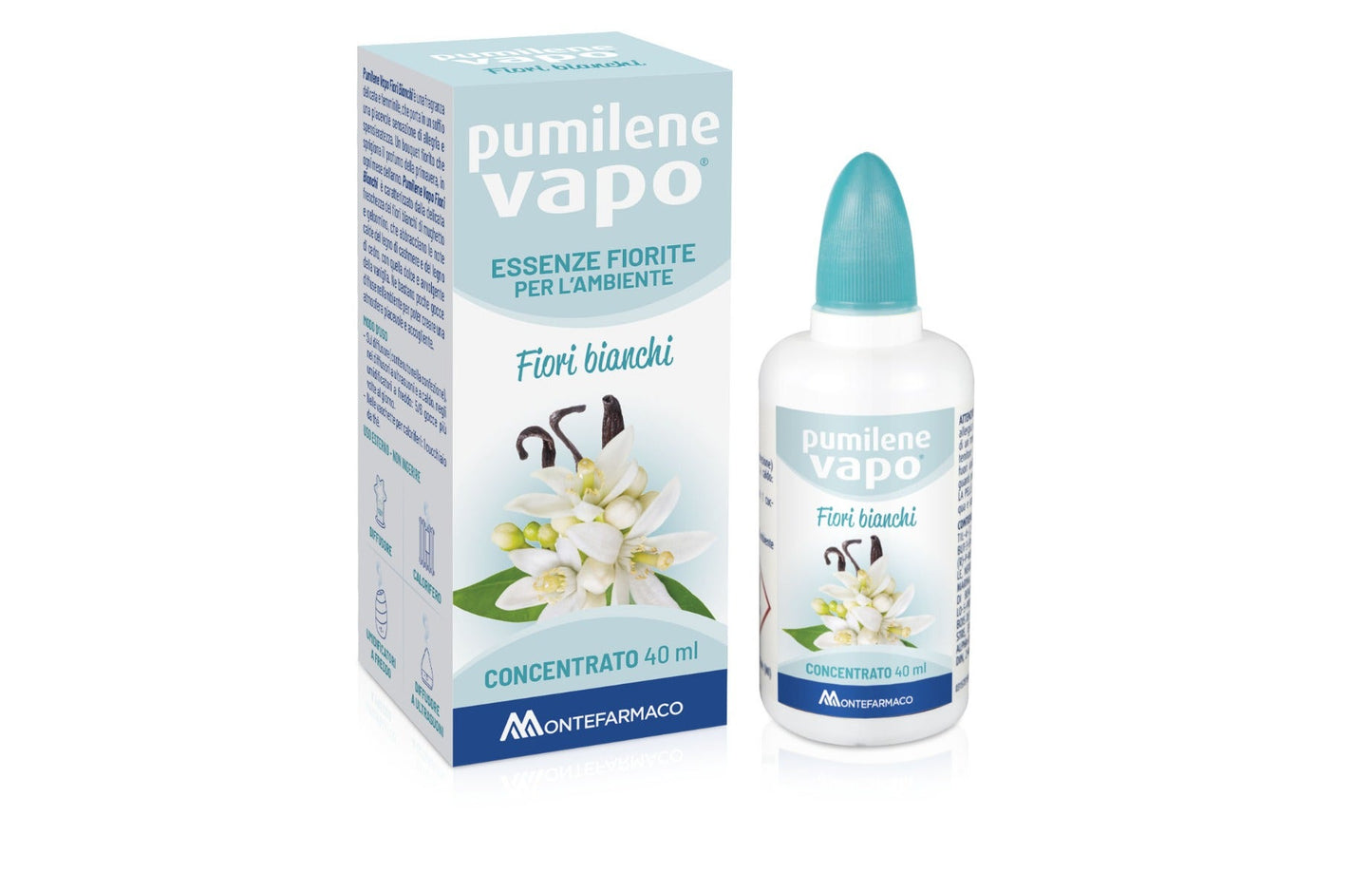 Pumilene Vapo Essenze Fiorite Per Ambiente Fiori Bianchi 40ml