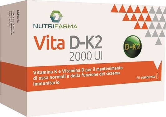 Nutrifarma Vita D-K2 2000UI 60 Compresse