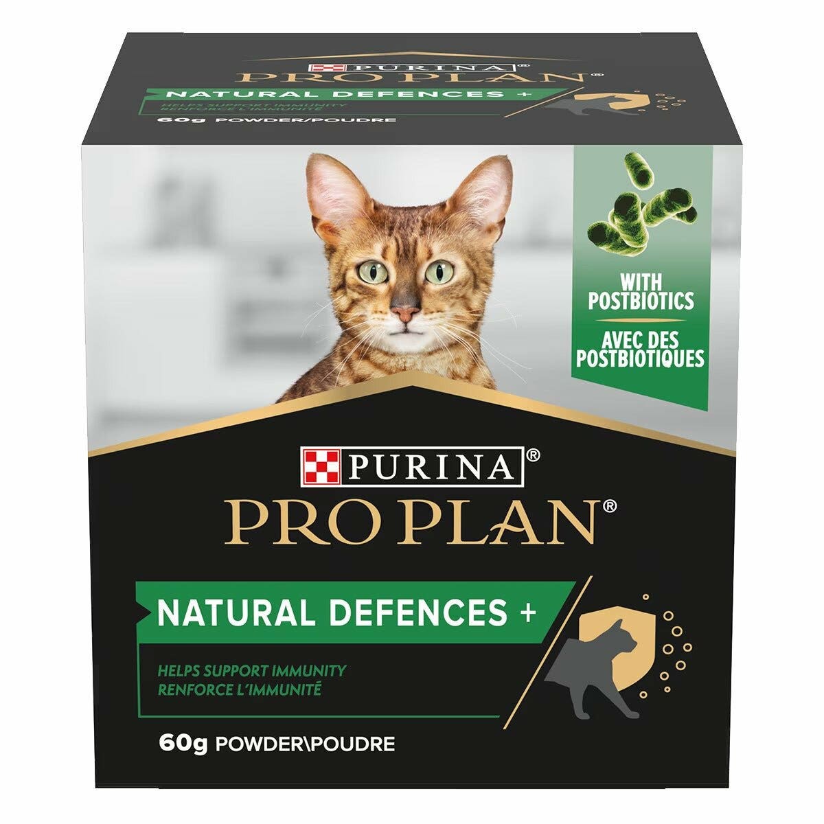 Purina Pro Plan Supplements Natural Defences+ Postbiotici Per Gatti Adulti 60g
