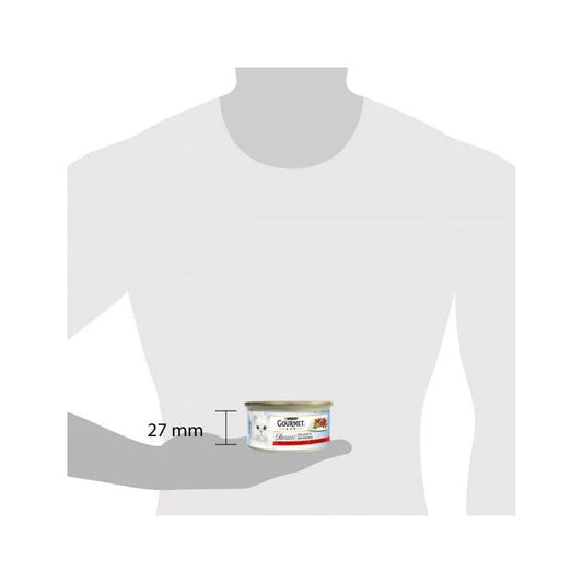 Purina Gourmet Diamant Sfilaccetti Con Manzo Prelibato Per Gatti Lattina 85g