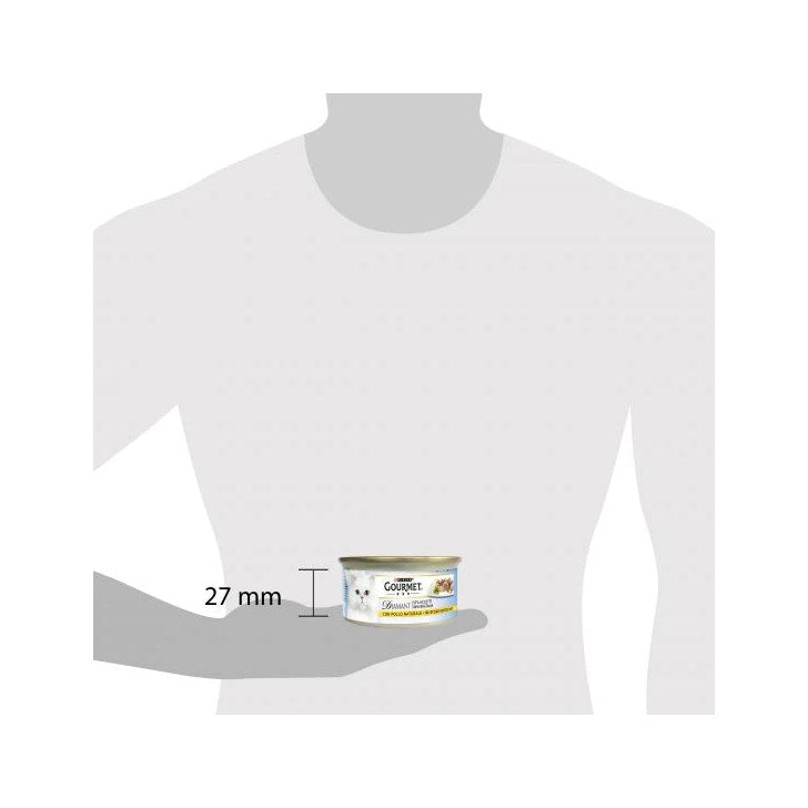 Purina Gourmet Diamant Sfilaccetti Con Pollo Naturale Per Gatti Lattina 85g