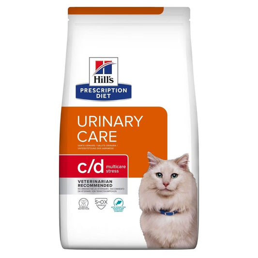 Hill's Prescription Diet c/d Multicare Urinary Care Cibo Umido Con Pesce Gatti Adulti Sacco 3kg