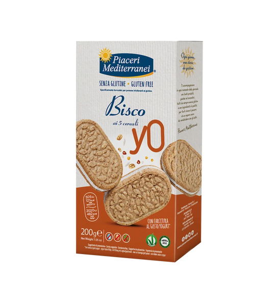 Piaceri Mediterranei Bisco yo 5 Cereali 200 g