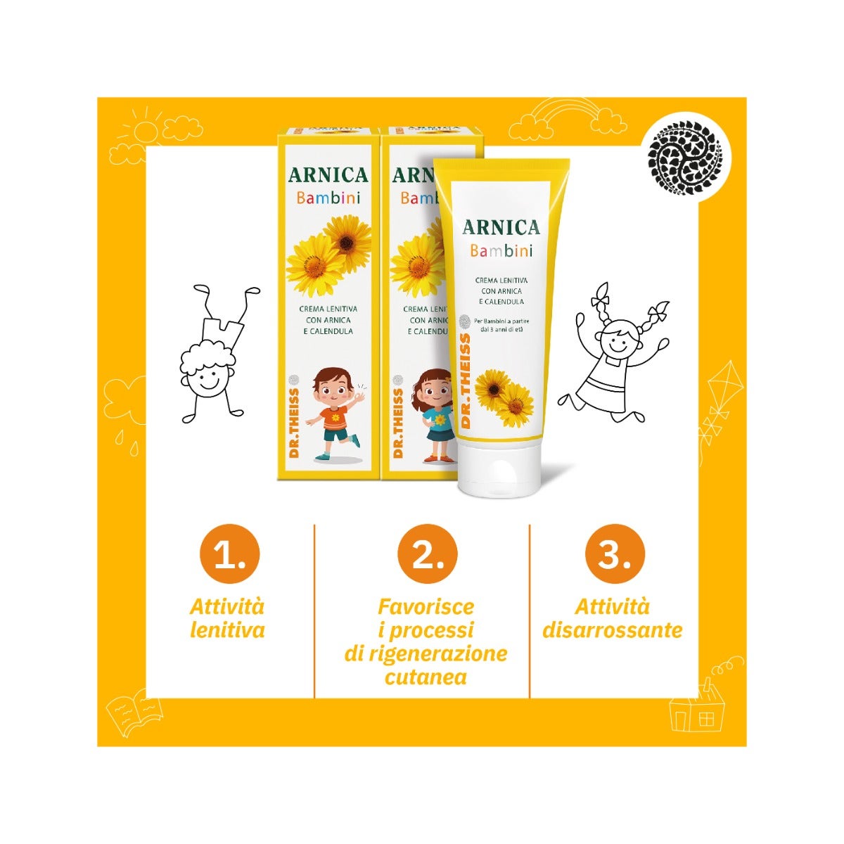 Dr Theiss Crema Arnica Bambini 100ml