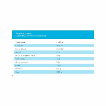 Doria Tagliatelle Integrali Senza Glutine 250g
