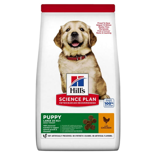 Hill's Science Plan Large Breed Puppy Crocchette Con Pollo Per Cuccioli Sacco 2,5 Kg