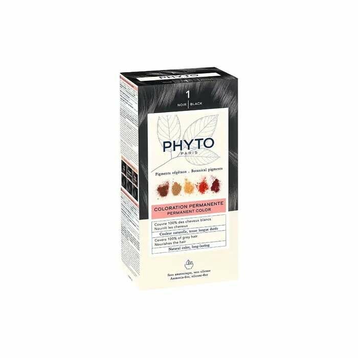 Phyto Phytocolor 1 Nero Colorazione Permanente Per Capelli
