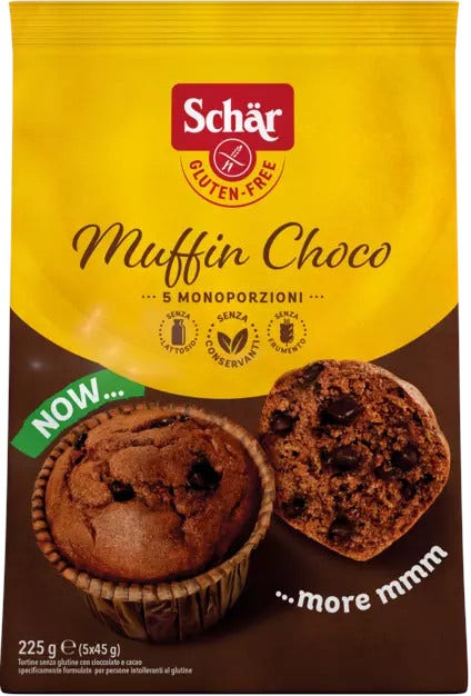 Schar Muffin Choco Chip Senza Glutine 225g