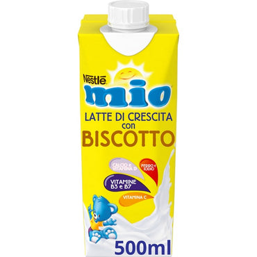 Nestlè Mio Latte Di Crescita Con Biscotto Liquido Brick 500ml