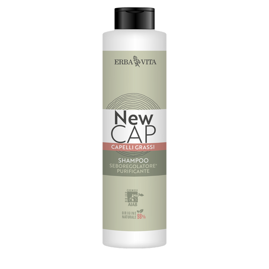 Erba Vita New Cap Shampoo Capelli Grassi 250ml