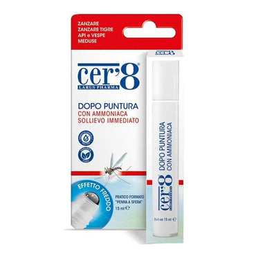 Cer'8 Roll-On Dopopuntura Con Ammoniaca Penna 15ml