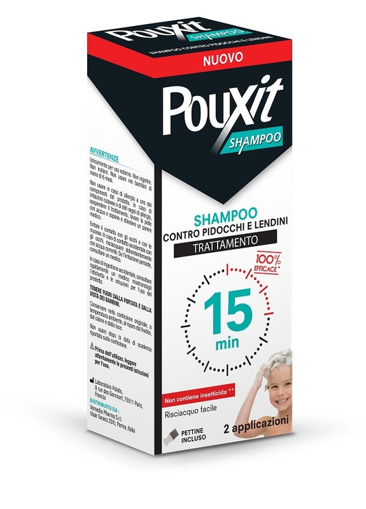 Pouxit Shampoo Contro Pidocchi/Lendini Con Pettinino 200ml