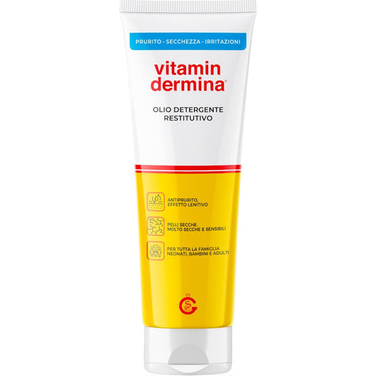 Vitamindermina Olio Detergente Restitutivo Viso/Corpo 250ml