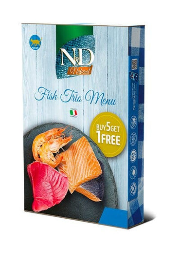 N&D Natural Fish Trio Menu 6 Pezzi