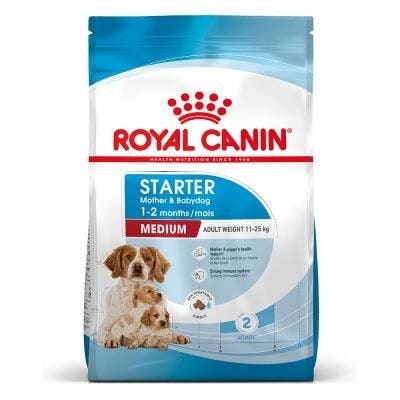 Royal Canin Medium Starter Mother & Babydog Crocchette Per Cagne/Cuccioli Taglia Media Sacco 15 kg