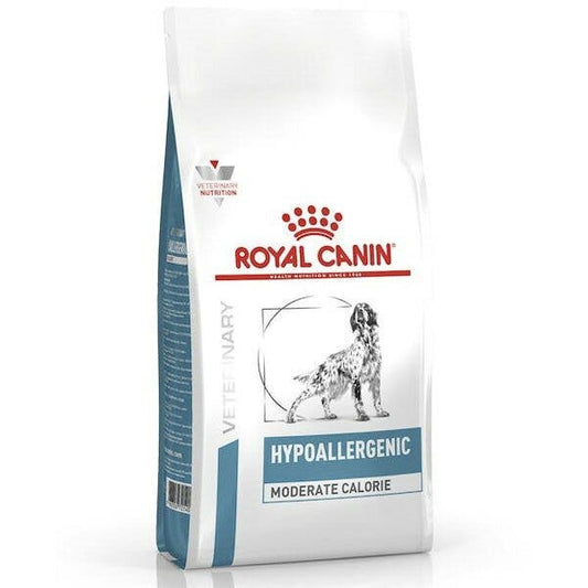 Royal Canin Veterinary Hypoallergenic Moderate Calorie Crocchette Per Cani Adulti Sacco 14Kg