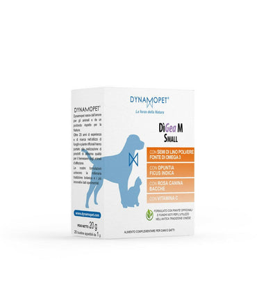 Dynamopet Digea M Small Alimento Complementare Per Cani e Gatti 20 Bustine