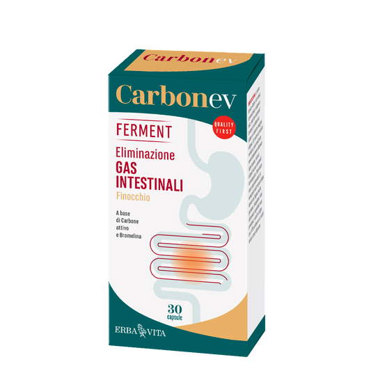 Erba Vita Carbon Ev Ferment 30 Capsule