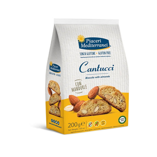 Piaceri Mediterranei Biscotti Cantucci 200g Senza Glutine