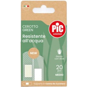 Pic Cerotto Green Canna da Zucchero Misura Media 20 Pezzi