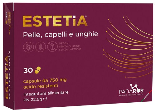 Panaros Estetia Pelli Capelli e Unghie 30 Capsule