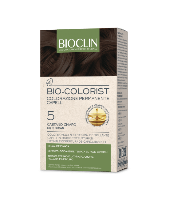Bioclin Bio Colorist Colorazione Permanente 5 Castano Chiaro