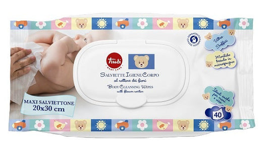 Trudi Baby Care Salviettine Igiene Corpo 40 Pezzi